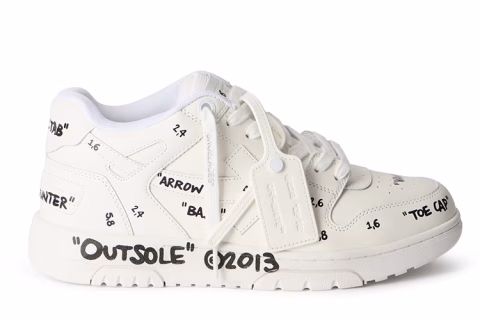 Off-White Out Of Office Sneaker Wit