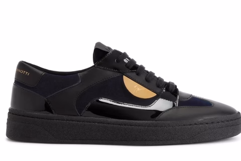 Giuseppe Zanotti GZ94 Sneakers Zwart-Donkerblauw