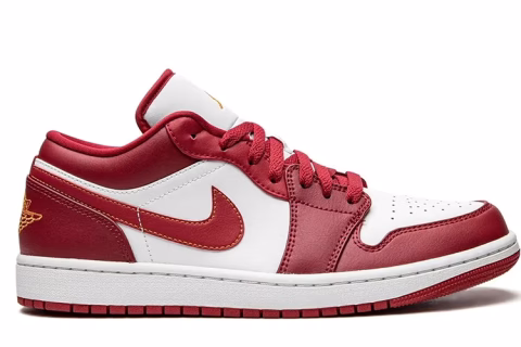 Nike Air Jordan 1 Low ''Cardinal Red'' Sneakers