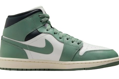 Nike Air Jordan 1 Mid ''Jade Smoke'' Sneakers