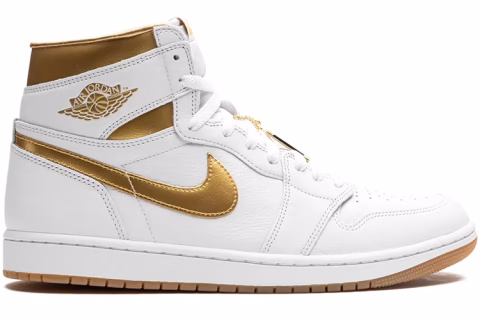 Nike Air Jordan 1 Retro High OG "Metallic Gold" Sneakers