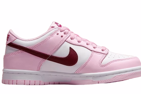 Nike Dunk Low (GS) ''Pink Foam Red White'' Sneakers