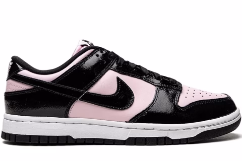Nike Dunk Low ''Pink Black Patent'' Sneakers