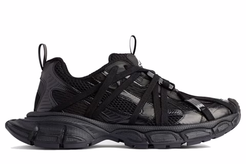 Balenciaga 3XL Extreme Laces B Sneakers Black