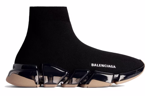 Balenciaga Speed 2.0 Full Clear Sole Recycled Knit
