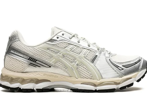 Asics Gel-Kayano 12.1 Sneaker White-Dolphin Grey