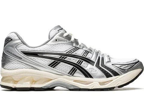 Asics Gel-Kayano 14 x JJJJound Sneaker Silver-Black
