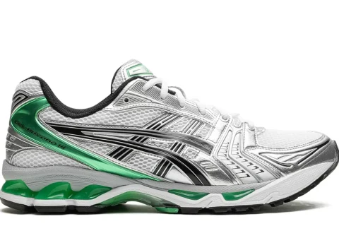 Asics Gel-Kayano 14 Sneaker White Malachite-Green