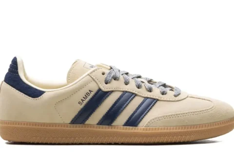 Adidas Samba OG Sneakers Warm Vanilla Night Indigo