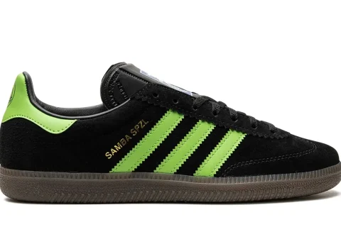 Adidas Samba Deco SPZL Sneakers Core Black/Lucid Lime