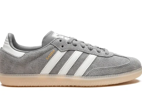 Adidas Samba OG Sneakers Grey Bliss Orange