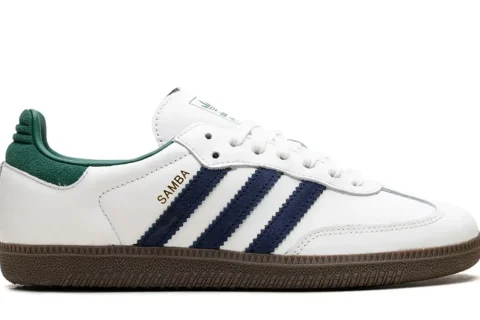 Adidas Samba OG Sneakers Black/White/Collegiate Green