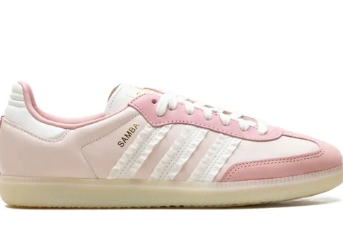 Adidas Samba OG Ruffle Stripes Pack Sneakers Wonder Mauve