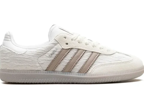 Adidas Samba OG Sneakers Silver Brown