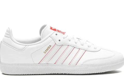 Adidas Samba Vegan X Disney Minnie Mouse Sneakers Cloud White