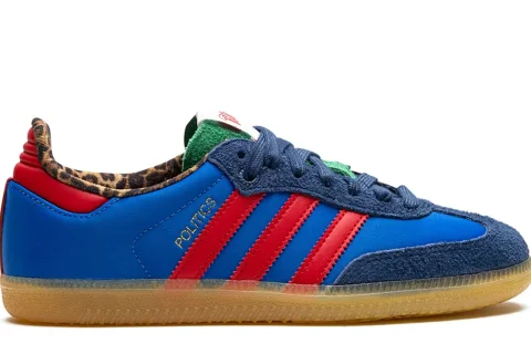 Adidas Samba X Sneaker Politics Consortium Cup Sneakers Blue Bird/Dark Slate