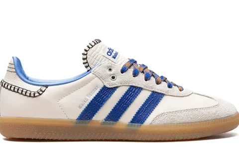 Adidas Samba X Wales Bonner Sneakers Wonder Clay Royal Blue