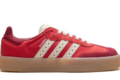 Adidas Sambae Valentines Day Sneakers Bright Red/Cream White