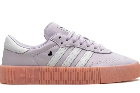 Adidas Sambarose Valentine's Day Sneakers Purple Tint