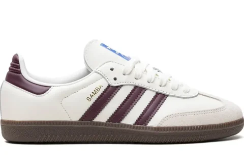 Adidas Samba OG X Emmi Sneakers Off-White/Maroon