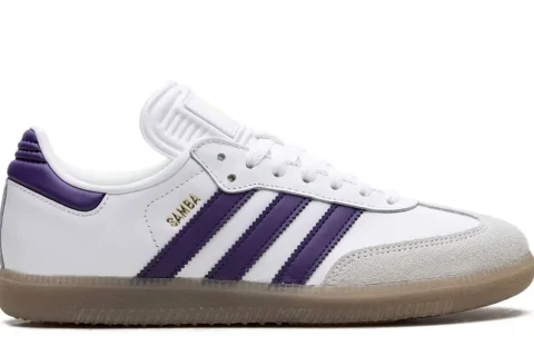 Adidas Samba X Lionel Messi Sneakers White Purple