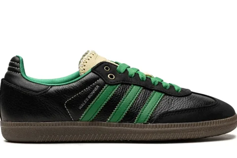 Adidas Samba X Wales Bonner Sneakers Core Black/Cream White/Green