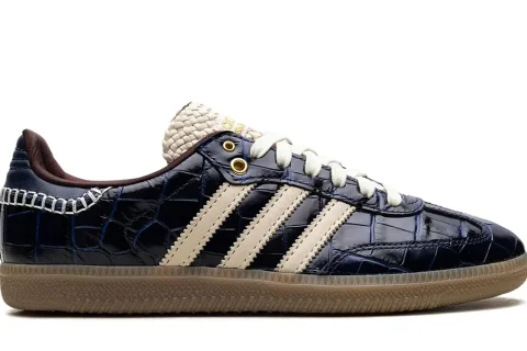 Adidas Samba X Wales Bonner Sneakers Navy Croc
