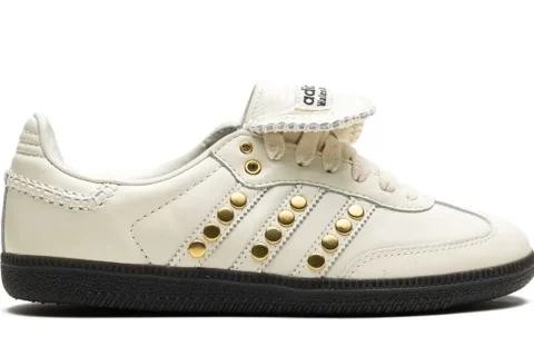 Adidas X Wales Bonner Samba Sneakers Studded Pack-Cream