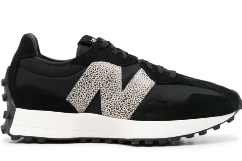 New Balance 327 "Black Leopard" Dames Sneaker