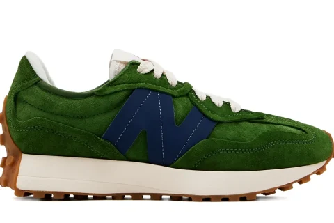 New Balance 327 "Dark Alpine Green/Navy" Sneaker