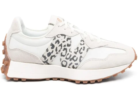 New Balance 327 "Sea Salt/Animal Print" Dames Sneaker