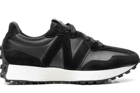 New Balance 327 "Triple Black" Sneaker