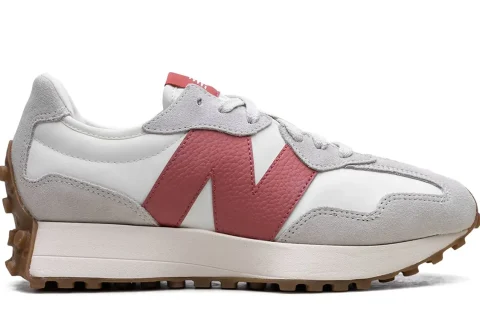 New Balance 327 "White/Pink" Dames Sneaker