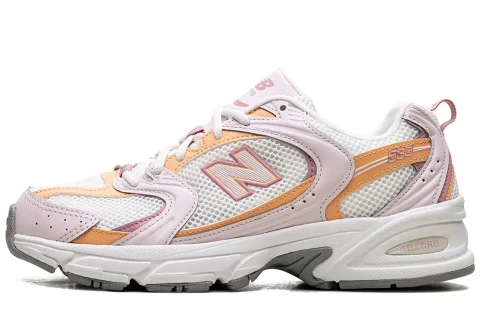 New Balance 530 Dried Orange-Pink Granite Sneakers