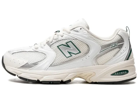 New Balance 530 Sea Salt-Marsh Green Sneakers