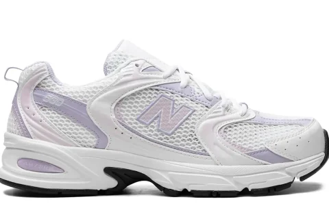 New Balance 530 White Ice Wine Sneakers