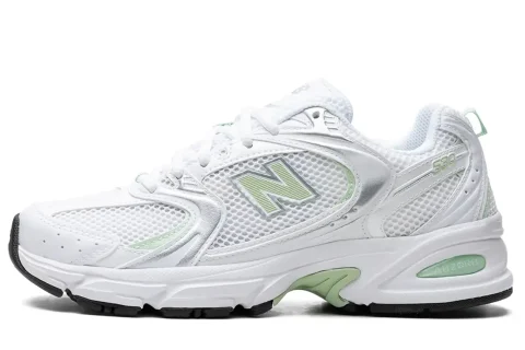 New Balance 530 White-Mint Green Sneakers