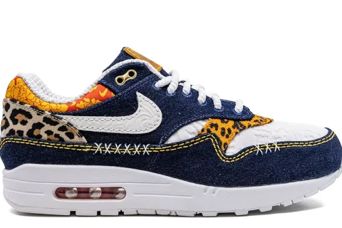 Nike Air Max 1 (ONE) "Denim Leopard" Sneakers