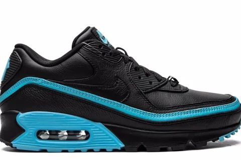 Nike Air Max 90 X Undefeated "Black Blue Fury" Sneaker