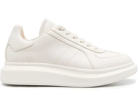 Alexander McQueen Oversized Retro Sneakers Off White