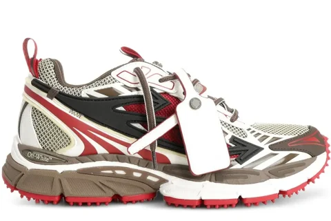 Off-White Be Right Back Sneaker Sand-Red