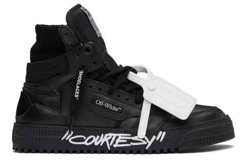 Off-White Court High 3.0 ''Courtesy'' Sneaker Zwart-Wit