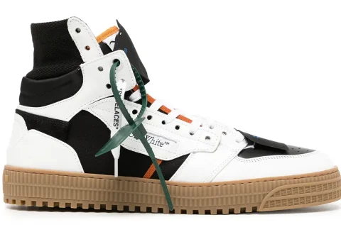 Off-White Court High 3.0 Sneaker Wit-Zwart-Gum