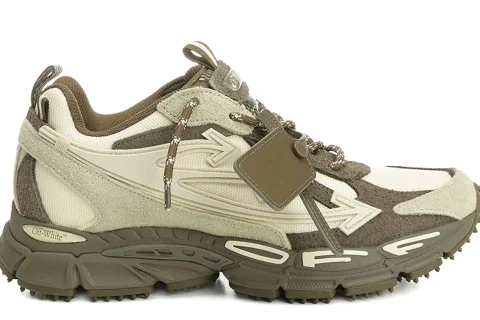 Off-White Be Right Back Sneaker Forest Green-Sand