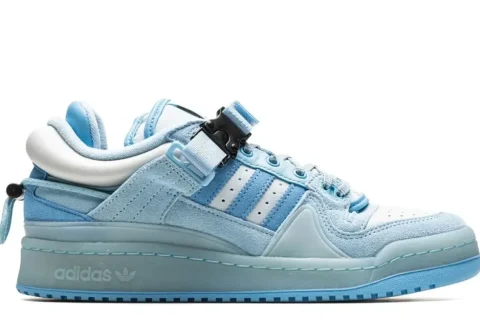 Adidas Forum Low CL x Bad Bunny Sneakers “Blue Tint”