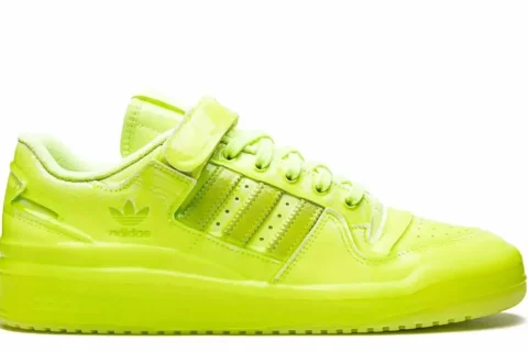 Adidas Forum Low CL x Jeremy Scott Sneakers “Dipped Solar Yellow”
