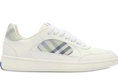 Burberry Check Terrace Sneakers Wit-Blauw