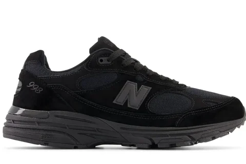 New Balance 993 Made In USA ''Triple Black'' Sneakers