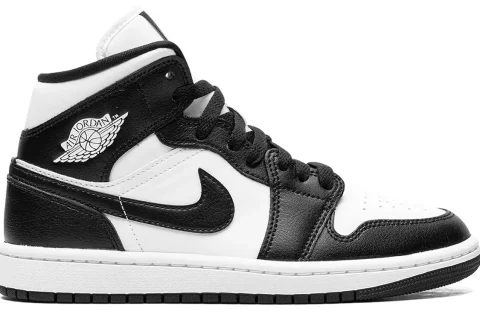 Nike Air Jordan 1 Mid WMNS 'Panda' Sneakers