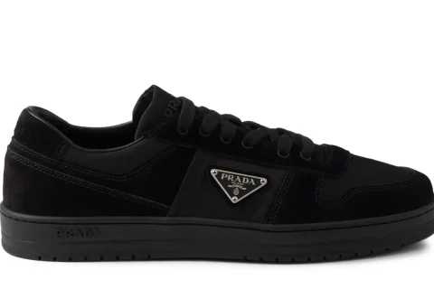 Prada Downtown Re-Nylon Sneakers Zwart